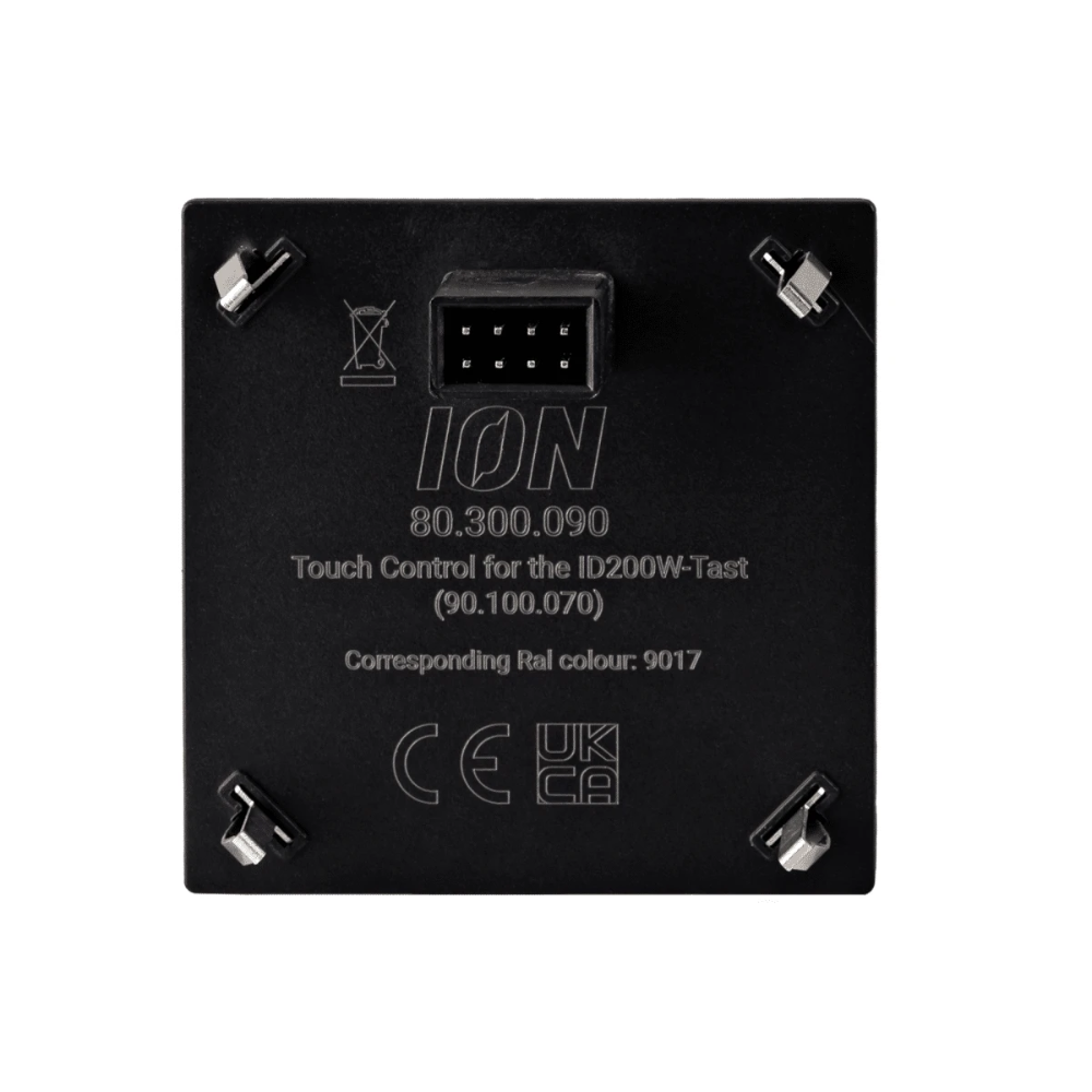 Miniatuur van ION industries tastdimmer knop - V1/J1 mat zwart (80.300.090)