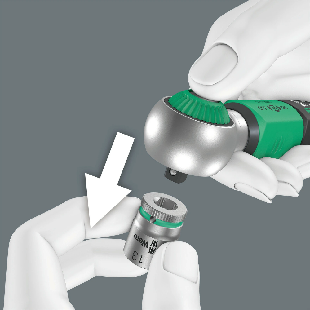 Miniatuur van Wera draaimomentsleutel safe-torque A1 1/4" 2-12Nm (05075800001)