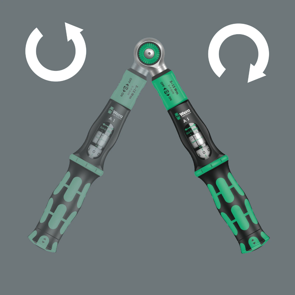 Miniatuur van Wera draaimomentsleutel safe-torque A1 1/4" 2-12Nm (05075800001)