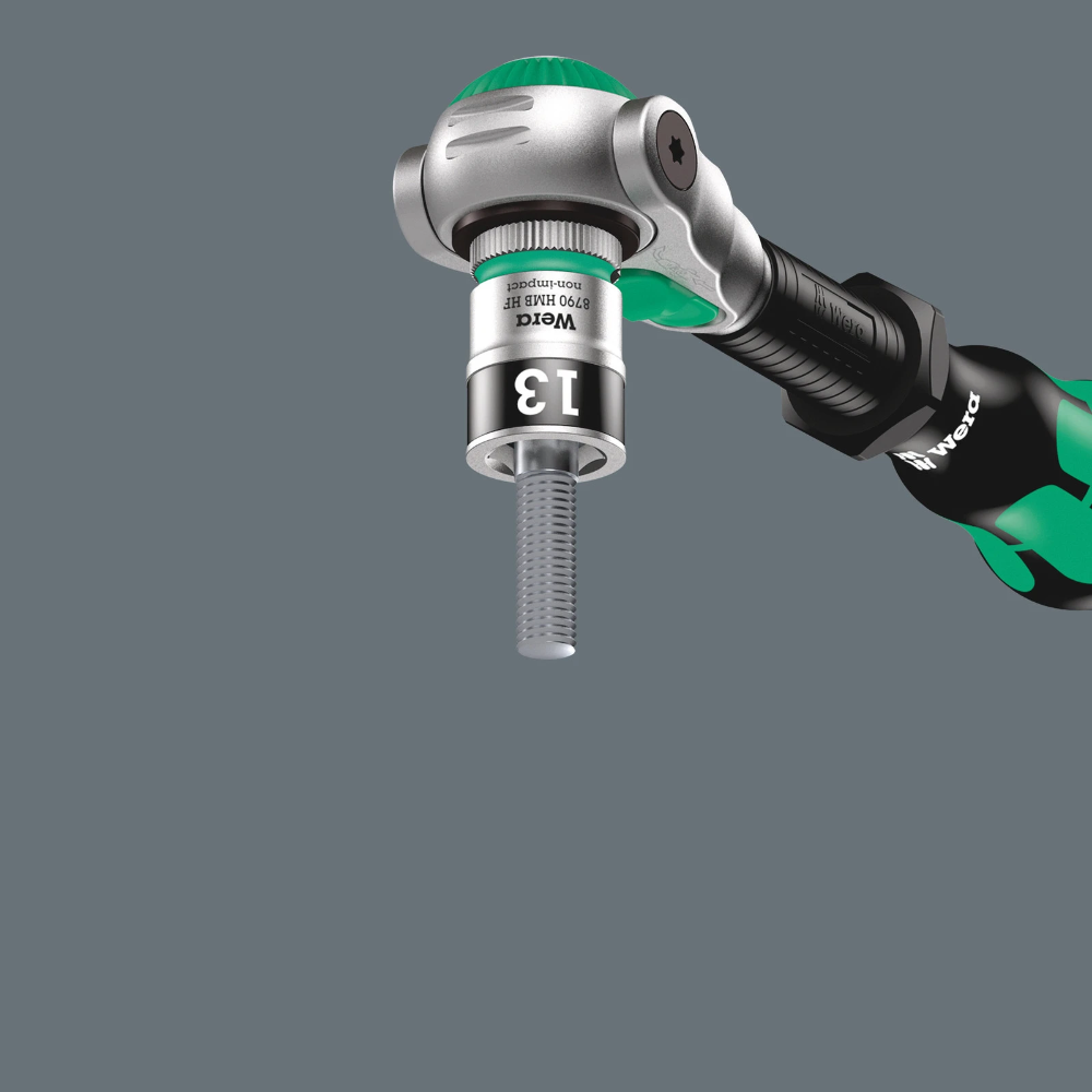 Miniatuur van Wera dopsleutelset 8100 SB All-in zyklop speed-ratelset, 3/8" - 35‑delig (05003536001)