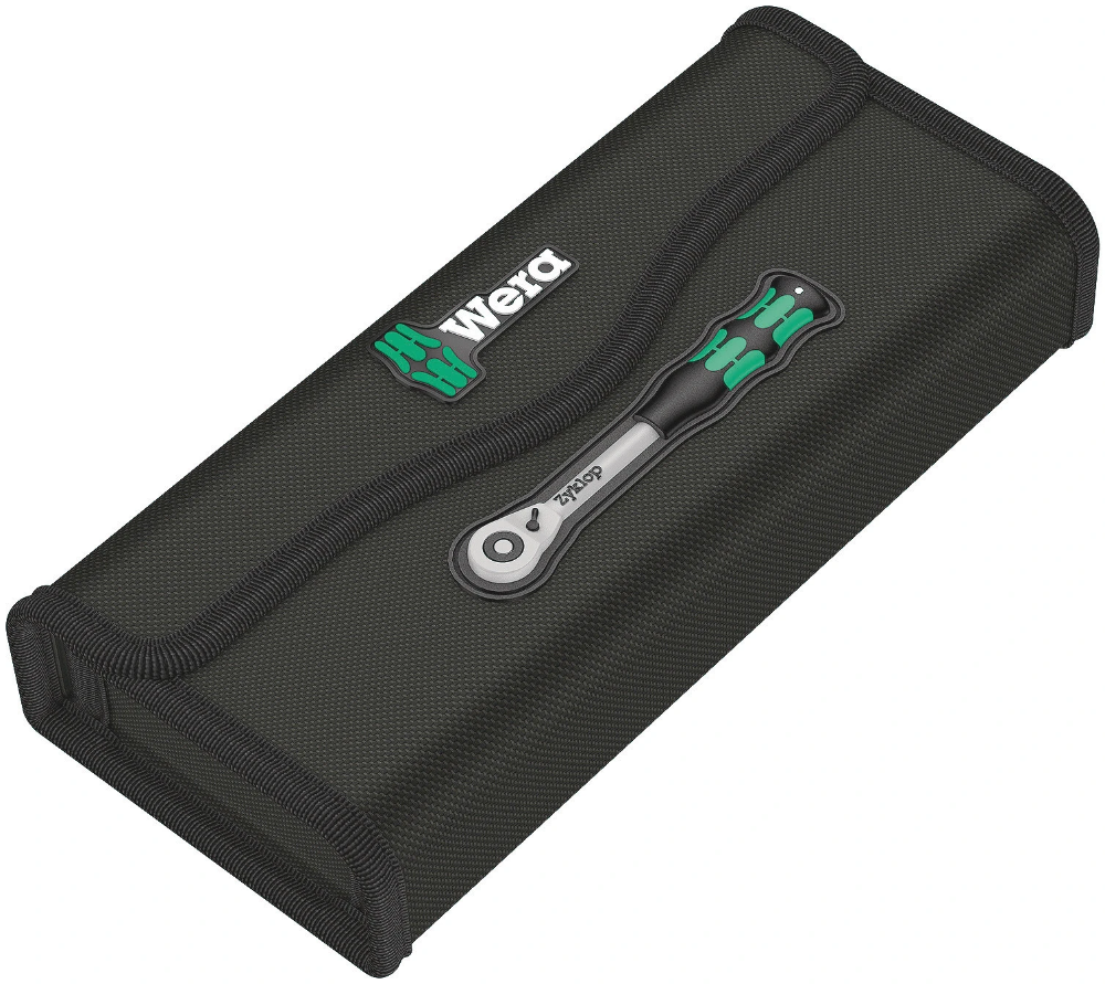 Miniatuur van Wera dopsleutelset 8006 SC 1 Zyklop hybride ratel 1/2" metrisch - 13‑delig (05004090001)