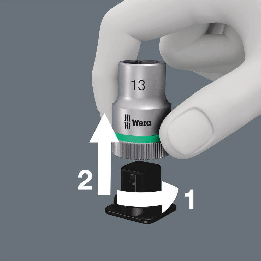 Miniatuur van Wera bitdoppenset 8740 C HF 1 Zyklop inbus met vasthoudfunctie - 9-delig (05004201001)