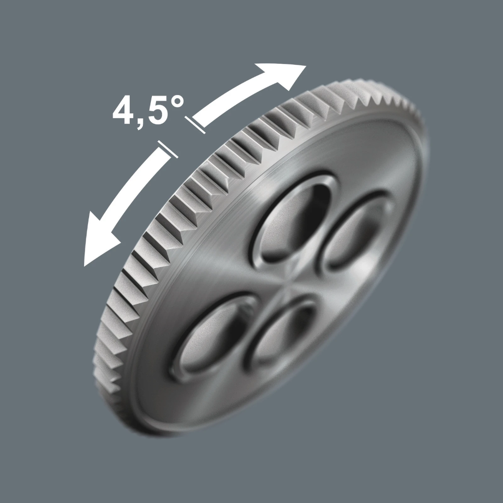 Miniatuur van Wera ratelset geïsoleerd 8100 SB VDE 1 Zyklop met omschakelpal 3/8" metrisch - 17‑delig (05004970001)
