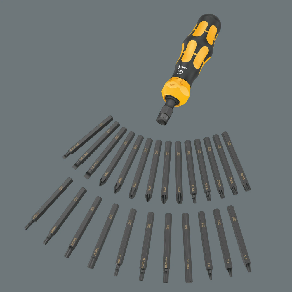 Miniatuur van Wera bitset in vouwtas Kraftform Kompakt 900 Set 1 - 19‑delig (05018110001)