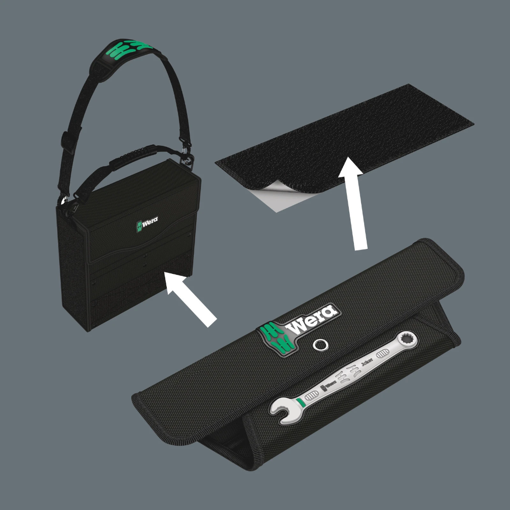 Miniatuur van Wera ringratel steeksleutelset in etui 6003 Joker 11 Set 1 - 11-delig (05020231001)