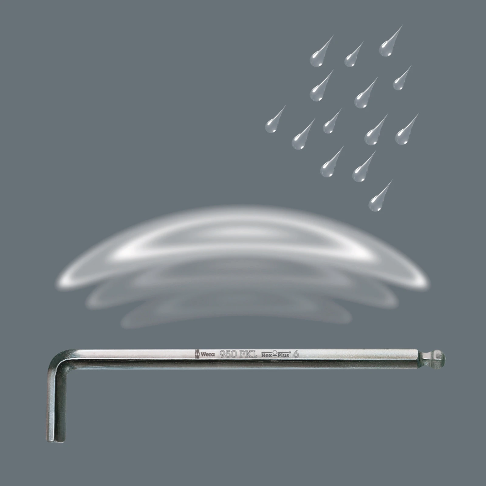 Miniatuur van Wera inbus stiftsleutel haaks 950/9 Hex-Plus 1 1,5-10 - 9 delig (05022087001)