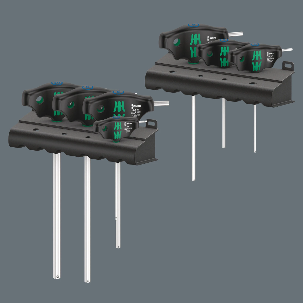 Miniatuur van Wera inbusset met T-greep 454/7 HF Set 1 - 7-delig (05023450001)