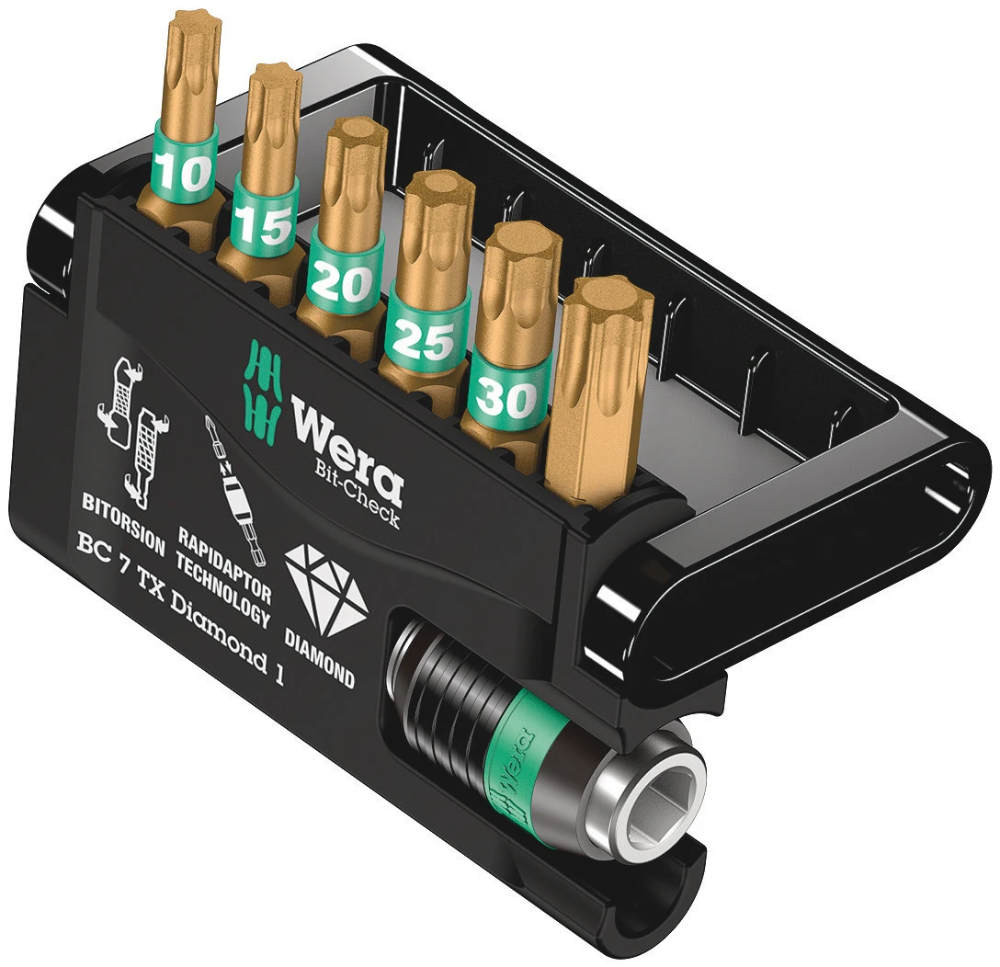 Miniatuur van Wera bithouder bit-check 7 TX diamant 1 - 7‑delig (05057415001)