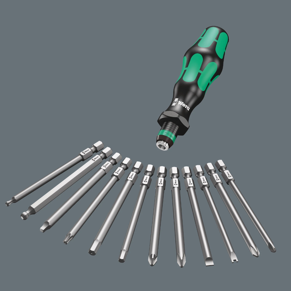 Miniatuur van Wera schroevendraaierset kraftform kompakt 60 - 17‑delig (05059295001)