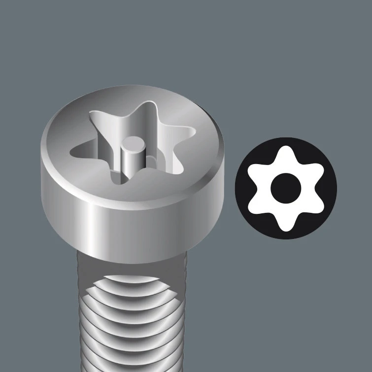 Miniatuur van Wera bit torx met gat TX30 89mm 1/4" - per stuk (05060054001)
