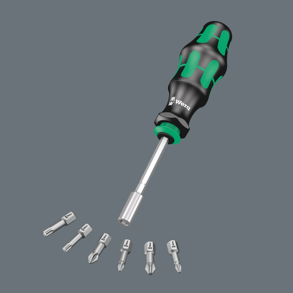 Miniatuur van Wera bitset Kraftform Kompakt 28 SB - 6‑delig (05073240001)