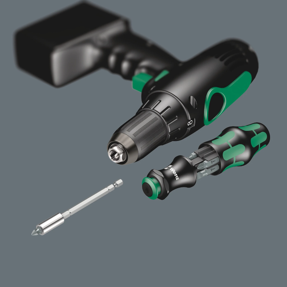 Miniatuur van Wera bitset Kraftform Kompakt 28 SB - 6‑delig (05073240001)