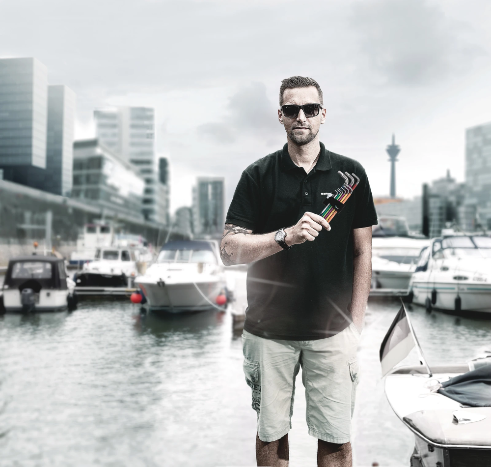 Miniatuur van Wera torxsleutelset stiftsleutel haaks 950/9 hex-plus 6 SB blacklaser - 9-delig (05073596001)