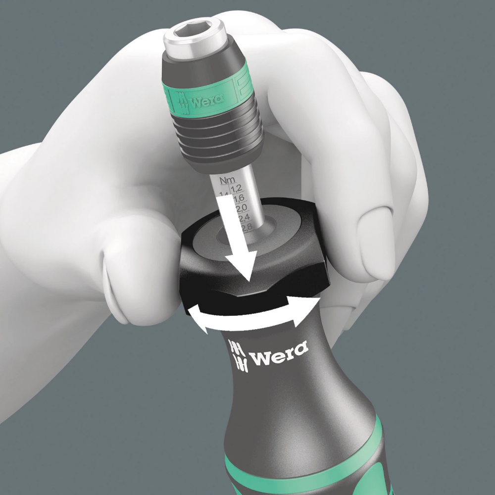 Miniatuur van Wera momentschroevendraaierset 7440/41/42 kraftform 0,3-6,0Nm - 27‑delig (05074739001)