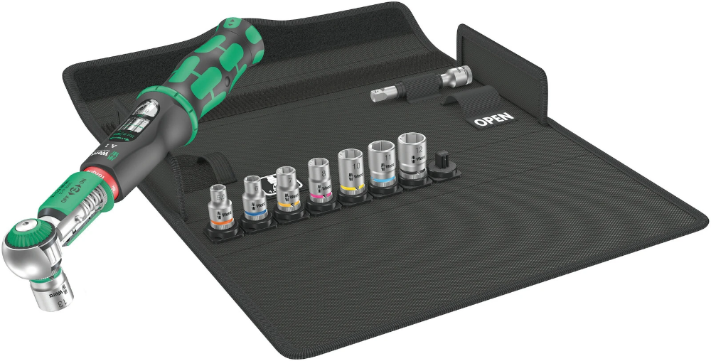 Miniatuur van Wera draaimomentsleutelset safe-torque A1 set 1 1/4" 2-12Nm - 10‑delig (05075830001)