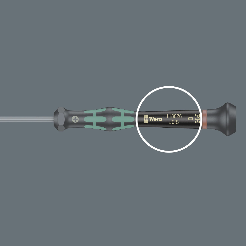 Miniatuur van Wera inbusschroevendraaier 2mm Kraftform micro (05118068001)
