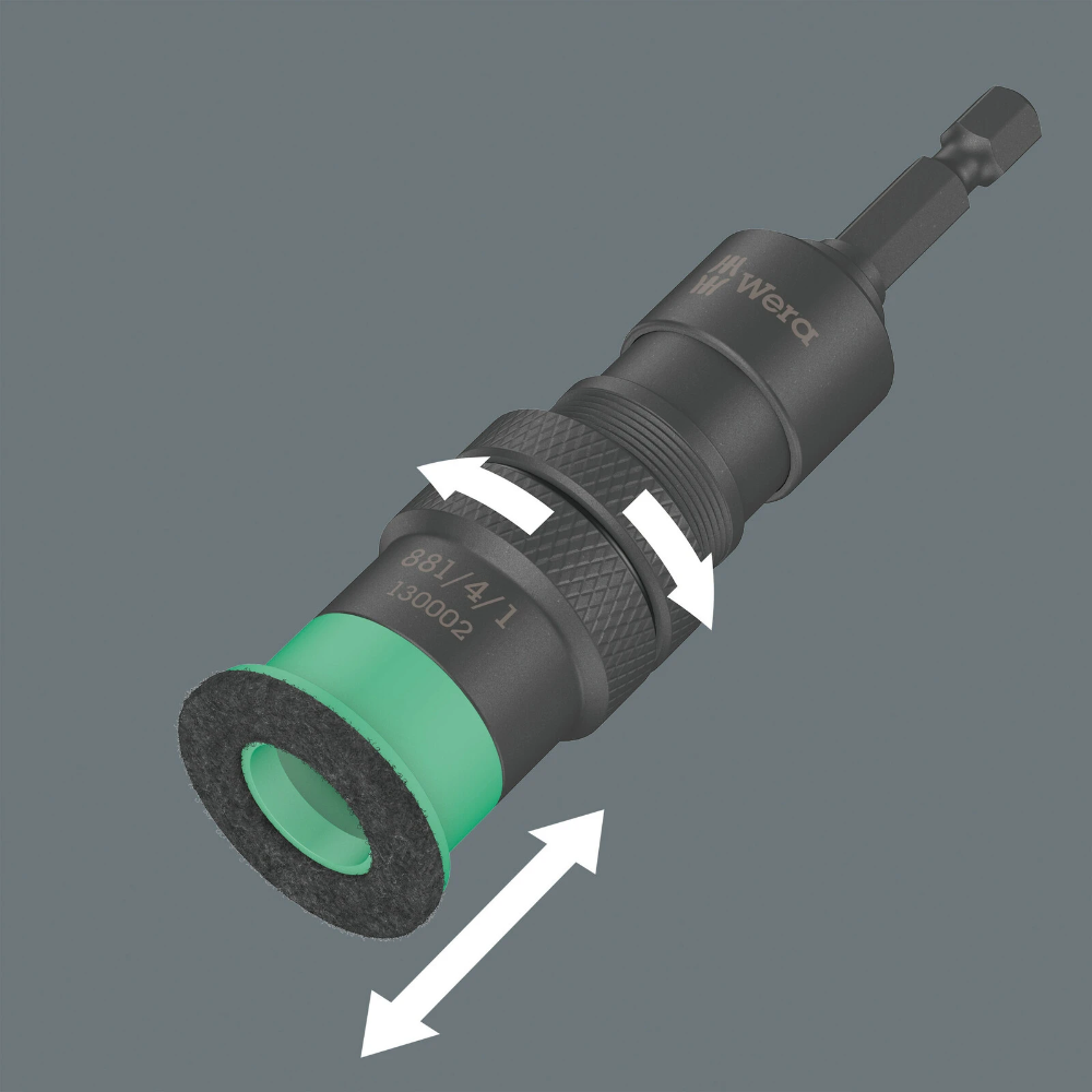 Miniatuur van Wera afstandshouder met variabele schroefdiepte instelling 881/4/1 SB 1/4" x 95 mm (05130002001)