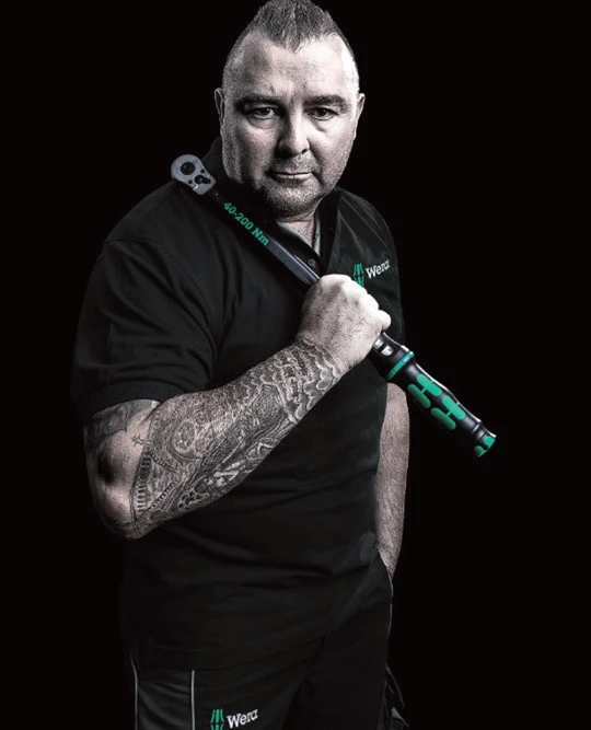 Miniatuur van Wera draaimomentsleutel click-torque A6 met omschakelratel instelbaar 1/4" 2,5-25Nm - 20 delig (05130110001)