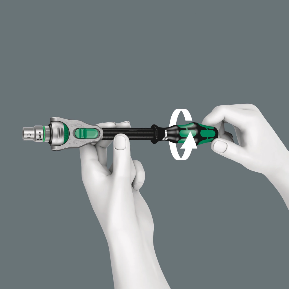 Miniatuur van Wera dopsleutelset 8100 SA/SC 2 zyklop speed-ratelset, 1/4" en 1/2" - 43‑delig (05160785001)