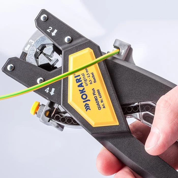 Miniatuur van Jokari automatische striptangset met andereindhulzen 244-delig in koffer (62000)