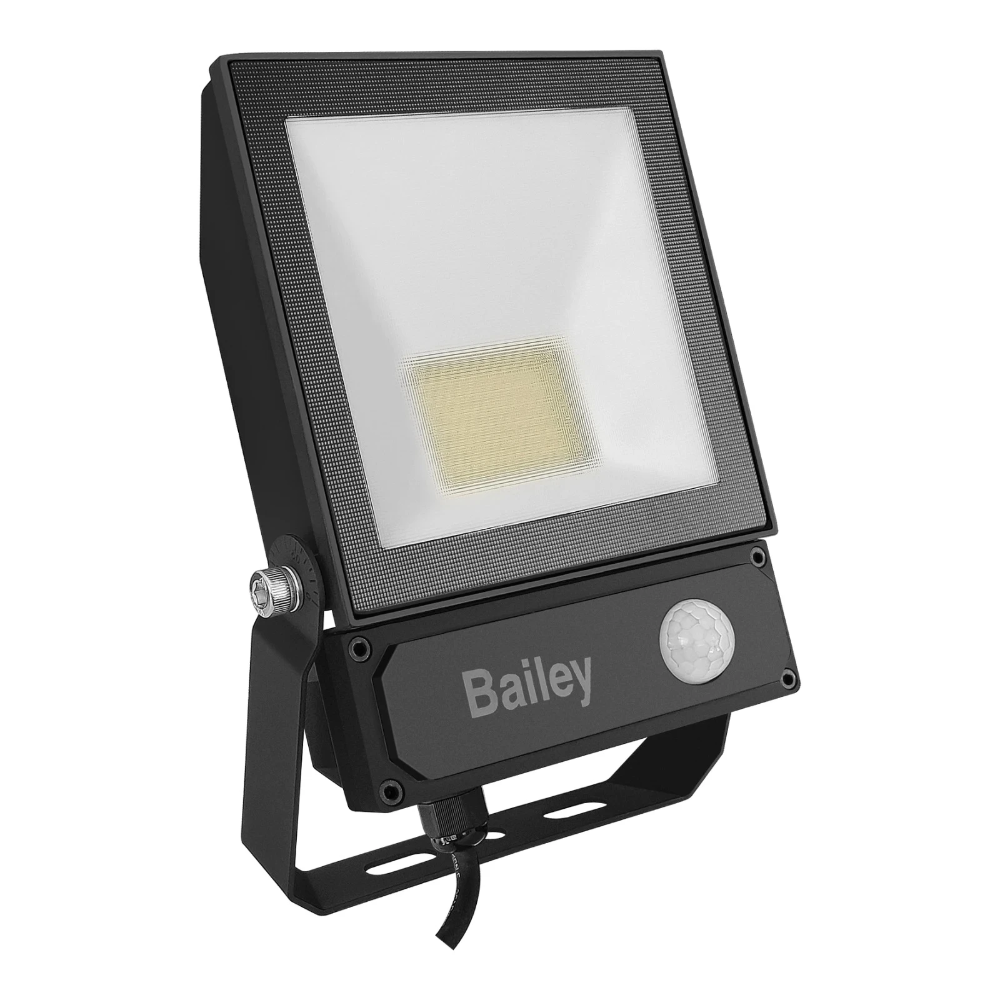 Miniatuur van Bailey LED schijnwerper met sensor 50W met afstandsbediening 5.500lm koel wit 4000K  IP65 - zwart (142977)