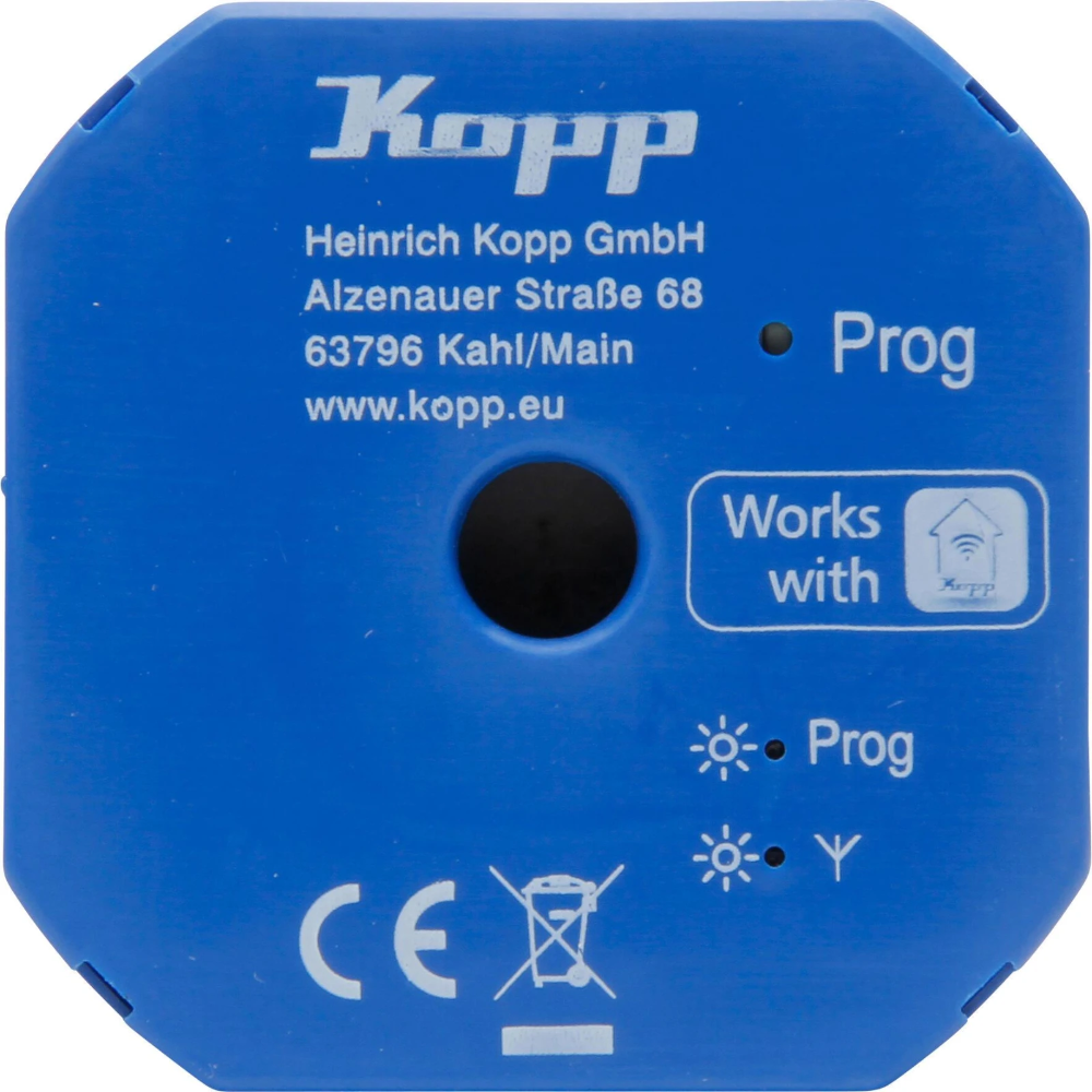 Miniatuur van Kopp inbouw schakelaar, 1-kanaal, 3-draads (864003010)