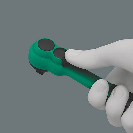Miniatuur van Wera 2-comp Zyklop Comfort omkeerbare ratel 3/8" lengte 230mm 4.5° ratelhoek (05005540001)