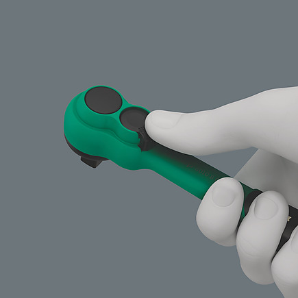 Miniatuur van Wera 2-comp Zyklop Comfort omkeerbare ratel 3/8" lengte 230mm 4.5° ratelhoek (05005540001)