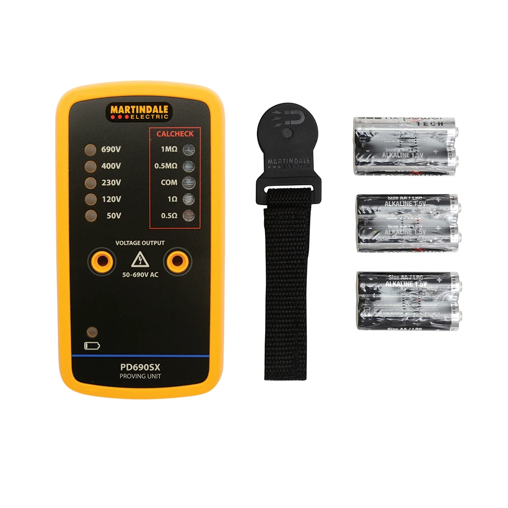 Miniatuur van Martindale testunit t.b.v. tweepolige spanningstesters (MD PD690SX)