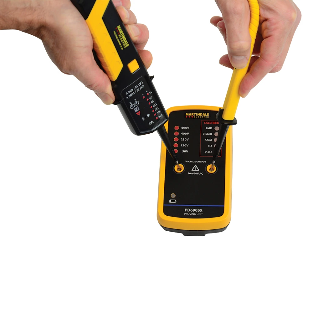 Miniatuur van Martindale testunit t.b.v. tweepolige spanningstesters (MD PD690SX)