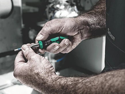 Miniatuur van Wera bitset in etui Kraftform Kompakt 14‑delig (05051060001)