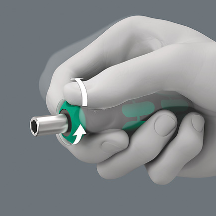 Miniatuur van Wera bitset in etui Kraftform Kompakt 14‑delig (05051060001)