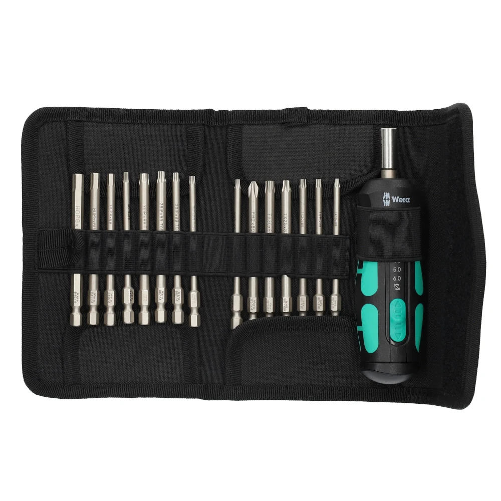 Miniatuur van Wera Kraftform Safe-Torque Speed Universal 1 instelbaar 1.0-6.0Nm 16‑delig (05075851001)