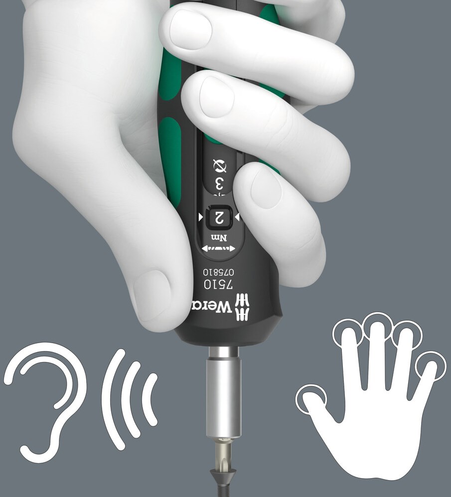Miniatuur van Wera momentschroevendraaier Kraftform Safe-Torque Speed instelbaar 2,0-6,0 Nm (05075815001)