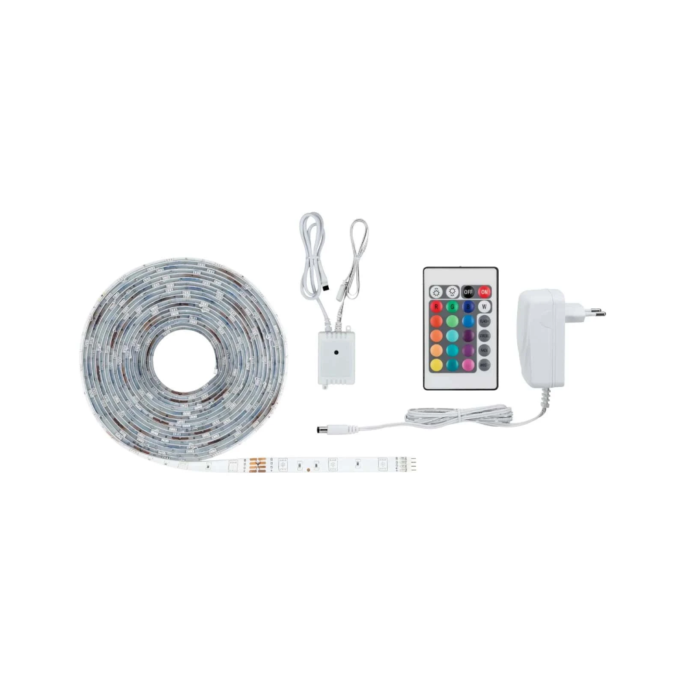 Miniatuur van Paulmann LED strip volledige set 24V RGB 30LED/m - 5 meter (78978)