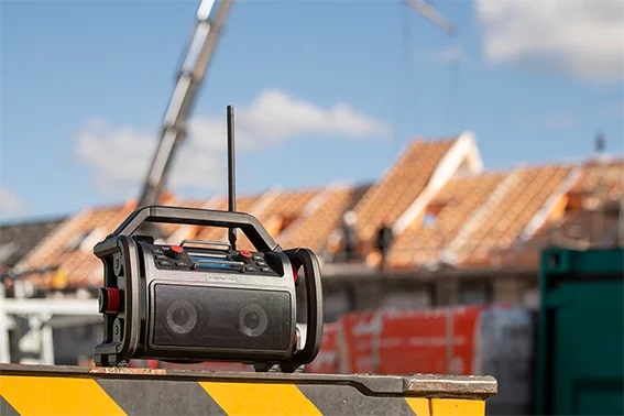 Miniatuur van PerfectPro bouwradio Rockpro Bluetooth DAB+ FM AUX USB 2x15W IP65 (RP2)