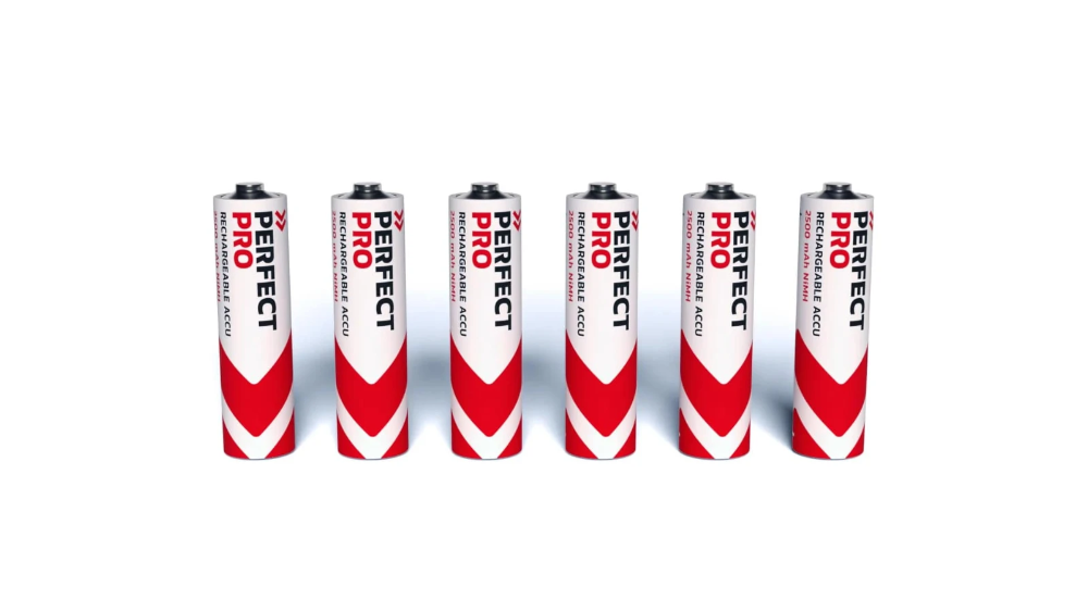 Miniatuur van PerfectPro Oplaadbare batterijen AA 2500mAh 6 stuks (b-aa6)