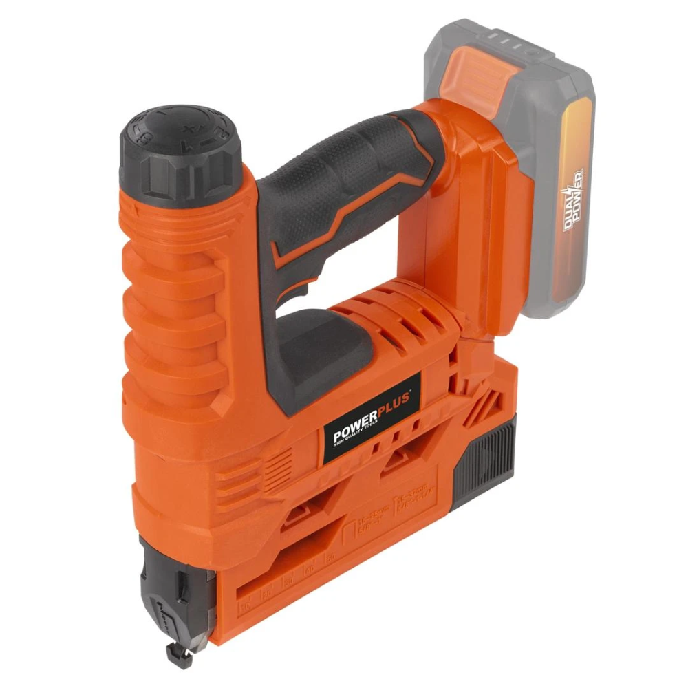 Miniatuur van PowerPlus accu afwerktacker en nietapparaat Dual Power 20V basic body (POWDP7010)