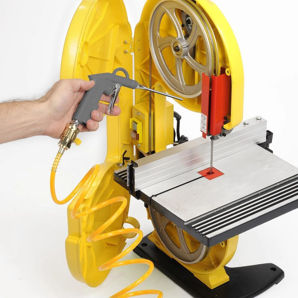 Miniatuur van PowerPlus pneumatisch blaaspistool max 6 bar neuslengte 10cm Euro koppeling (POWAIR0104)