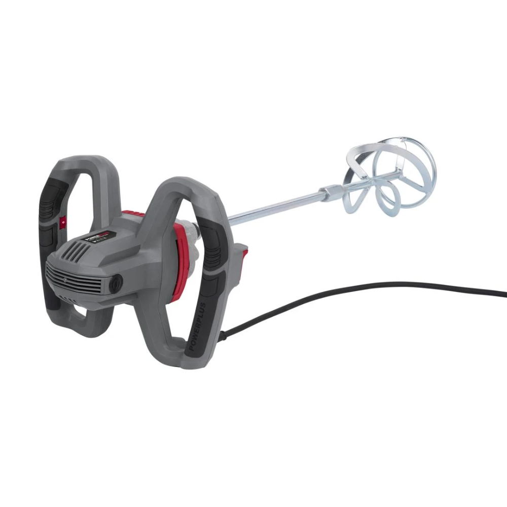 Miniatuur van PowerPlus betonmixer verfmixer 230V 1200W 6 snelheden - compleet met mengstaaf (POWE80070)