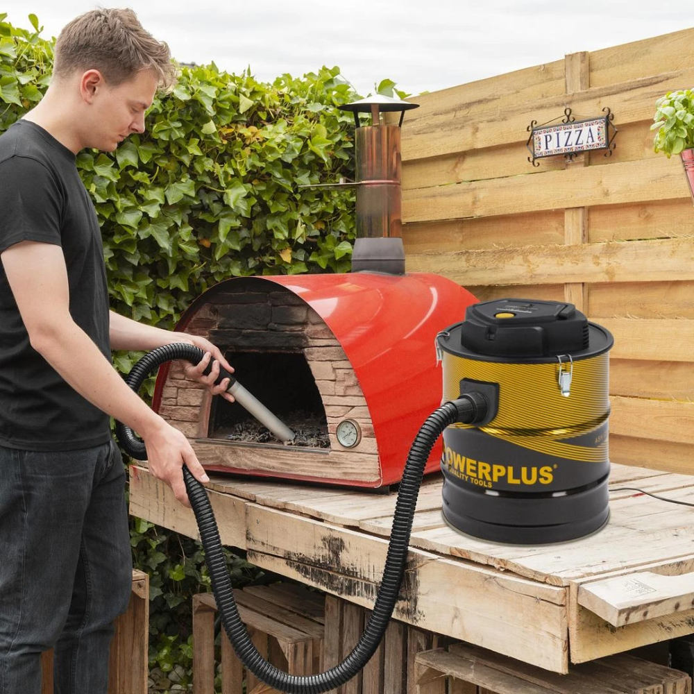 Miniatuur van PowerPlus aszuiger 230V 1800W 20 liter met blaas en zuigfunctie en filter (POWX3018)