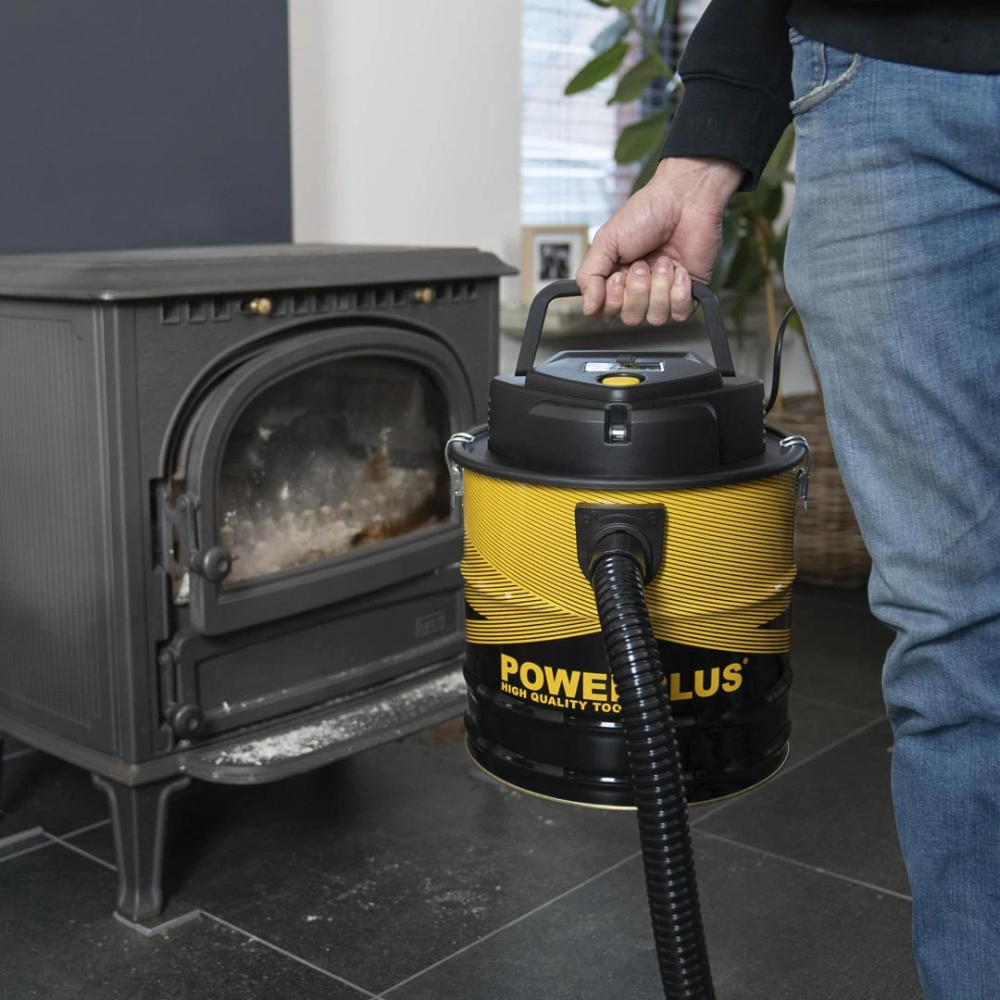 Miniatuur van PowerPlus aszuiger 230V 1800W 20 liter met blaas en zuigfunctie en filter (POWX3018)