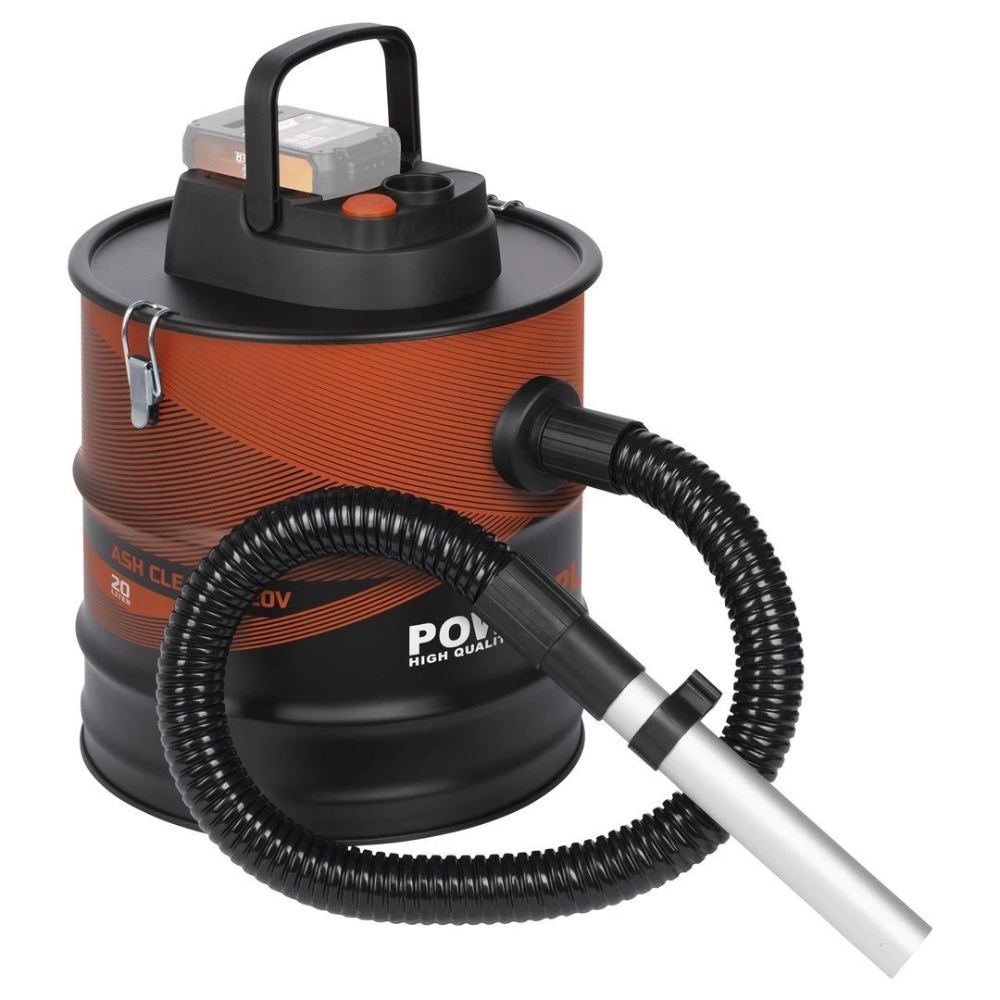 Miniatuur van PowerPlus accu aszuiger 20V Dual Power 20 liter basic body - met blaas en zuigfunctie en filter (POWDP6020)