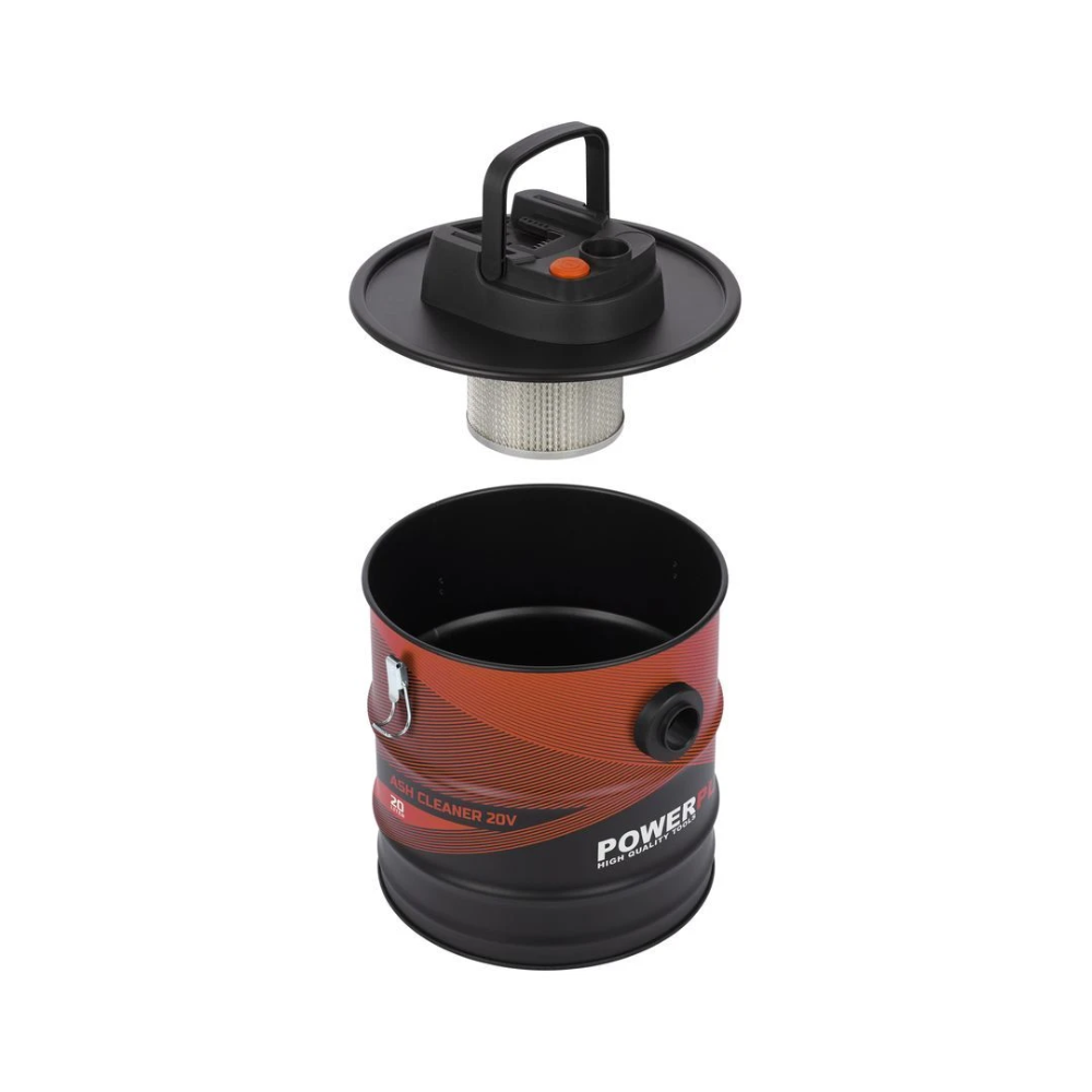 Miniatuur van PowerPlus accu aszuiger 20V Dual Power 20 liter basic body - met blaas en zuigfunctie en filter (POWDP6020)