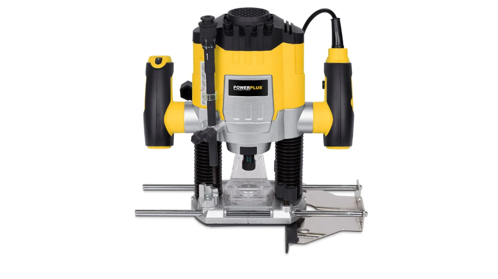 Miniatuur van PowerPlus bovenfrees 230V 1200W met fijninstelling - complete set met 6 frezen (POWX0910)
