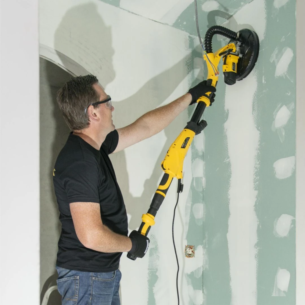 Miniatuur van PowerPlus langnek telescopische schuurmachine 230V 710W Ø225mm (POWX04761)