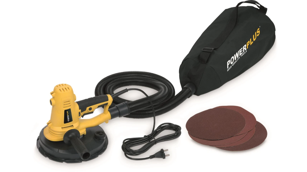 Miniatuur van PowerPlus wandschuurmachine 230V 1220W Ø225mm (POWX0478)