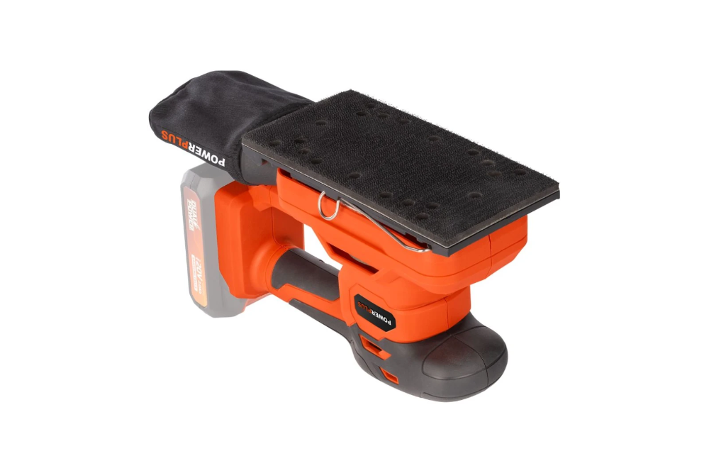 Miniatuur van PowerPlus accu vlakschuurmachine 20V Dual Power basic body 90x187mm (POWDP50300)