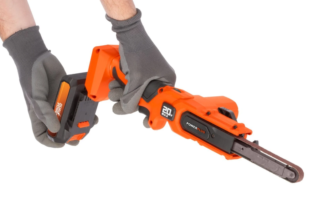 Miniatuur van PowerPlus accu vijl en bandschuurmachine 20V Dual Power basic body 13x457mm (POWDP50700)