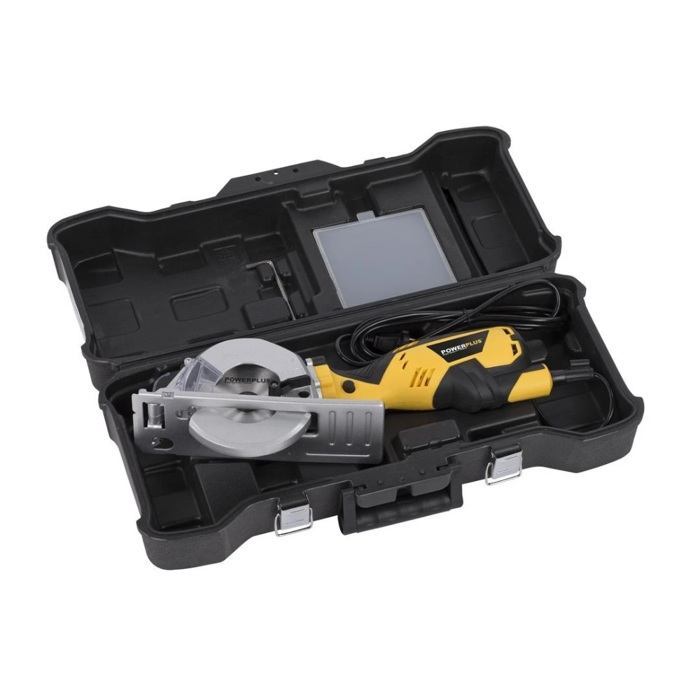 Miniatuur van PowerPlus invalzaag voor metaal 230V 600W Ø120mm (POWX1410)